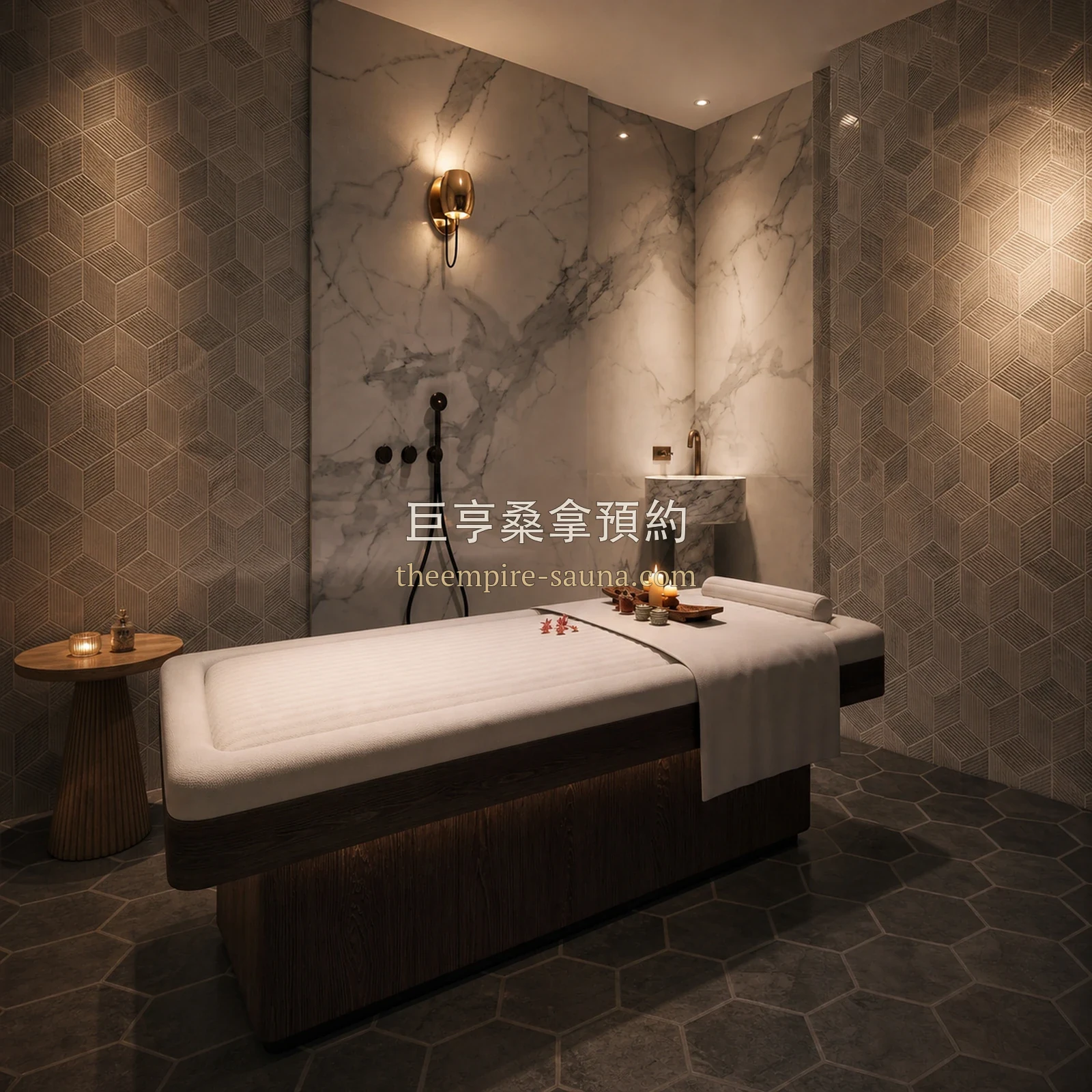 巨亨桑拿 白玉大理石房